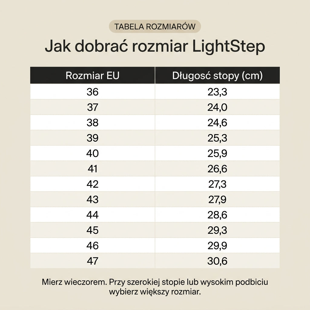 LightStep™ — Sportowy Sneaker Barefoot